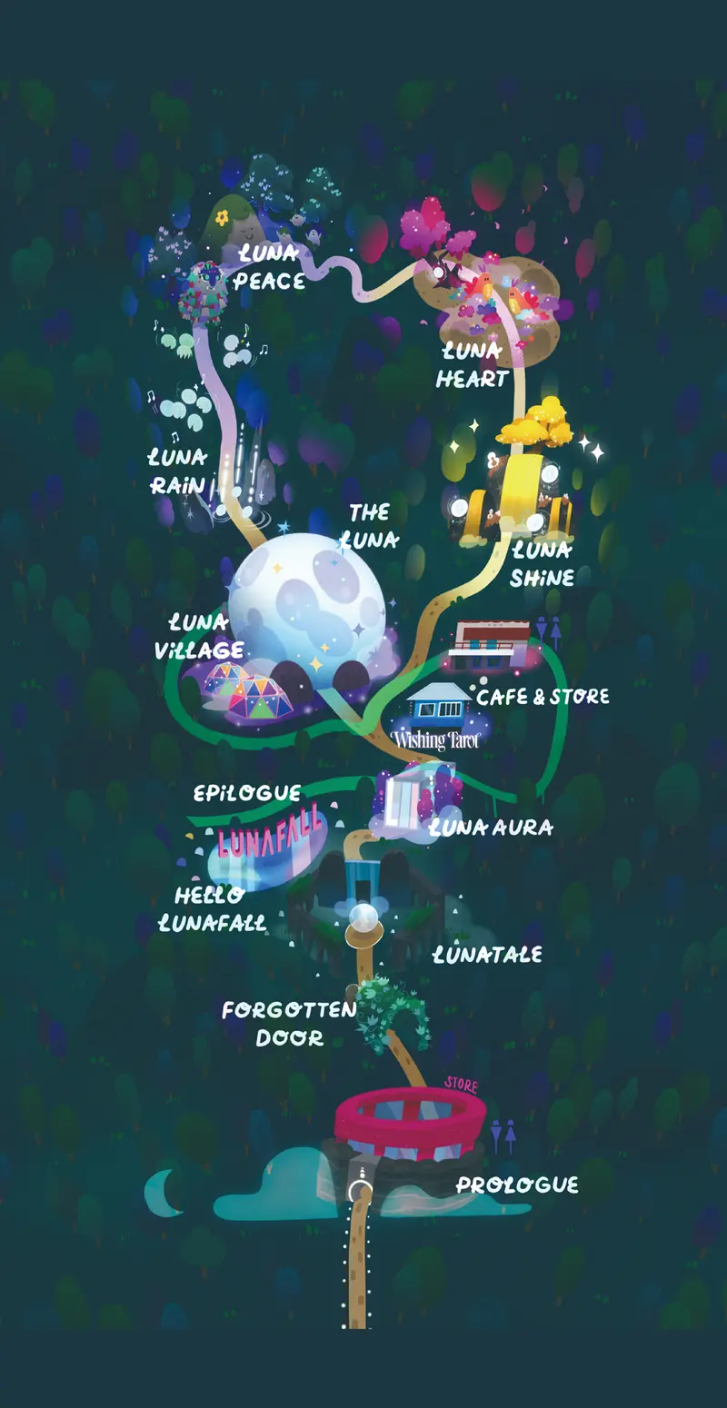 LunaFall<Guide Map>